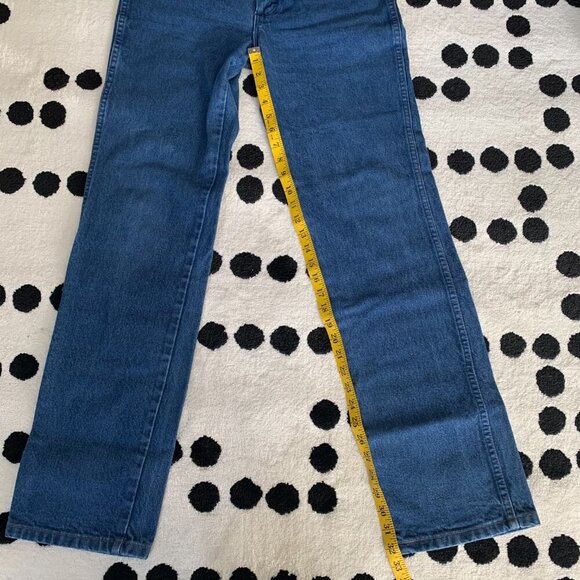Wrangler Vintage Cowboy Cut Jeans Slim Fit Bootcut Denim - Picture 8 of 13